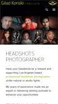 Mobile Screenshot of headshots-photographer.com